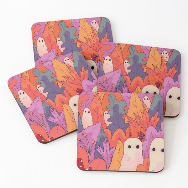 Item preview, Little ghosts of the forest  designed and sold by Swadeillustrations.