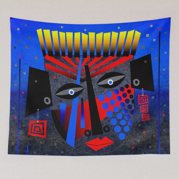 Item preview, "Tribal Whimsy Hot Lips # 5" designed and sold by Glen Allison.