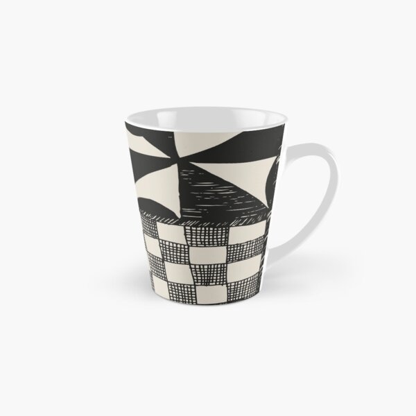 Tapa | Barkcloth Pattern | Pacifica Pattern | Polynesian Patterns | Tall Mug