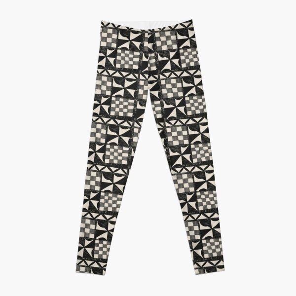 Tapa | Barkcloth Pattern | Pacifica Pattern | Polynesian Patterns | Leggings