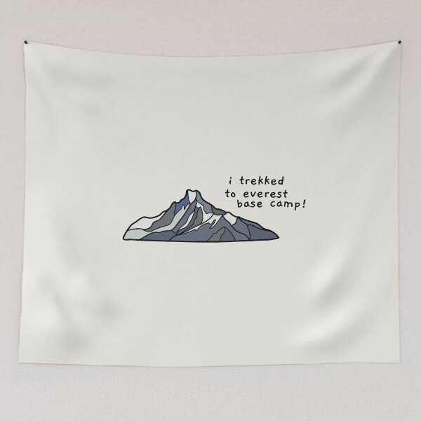 Item preview, i trekked to everest base camp! designed and sold by AprilCreations.