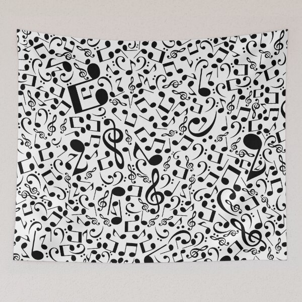 Item preview, Music notes seamless pattern designed and sold by Cutiespattern.