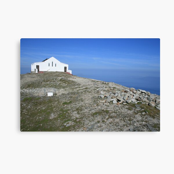 Croagh Patrick church view Canvas Print