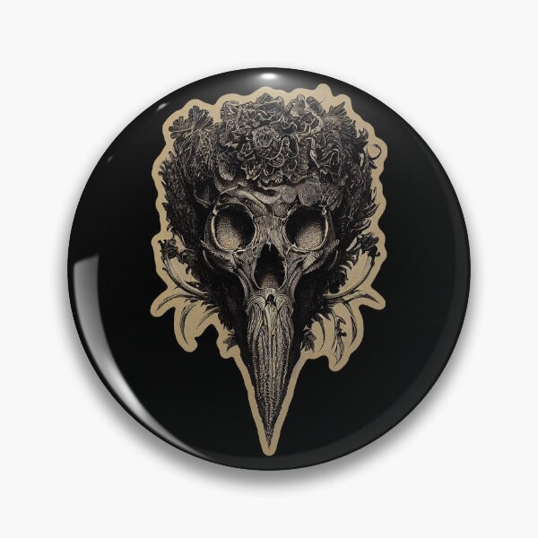 Item preview, Book of Skulls: Illustration #714. Raven Skull Antique Lithograph. Anatomical Art designed and sold by Åveline Dvorak.