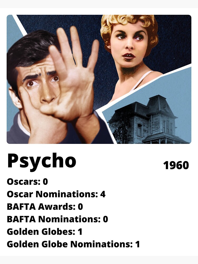 "Movie (Psycho) Awards" Sticker for Sale by OwnDesigns01 Redbubble