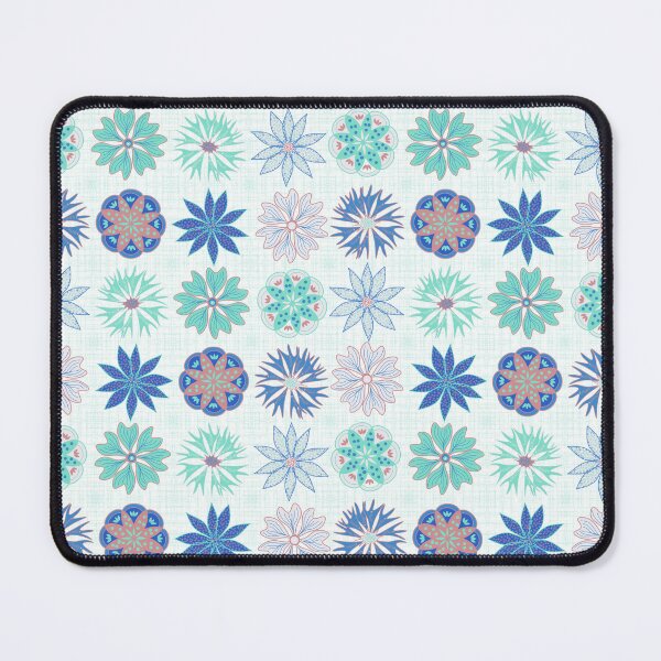 Item preview, Bluish Summer Flowers designed and sold by cesartorresart.