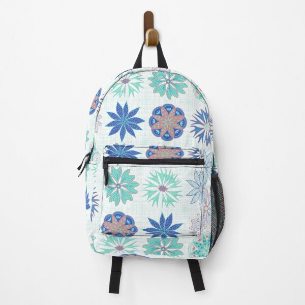 Item preview, Bluish Summer Flowers designed and sold by cesartorresart.