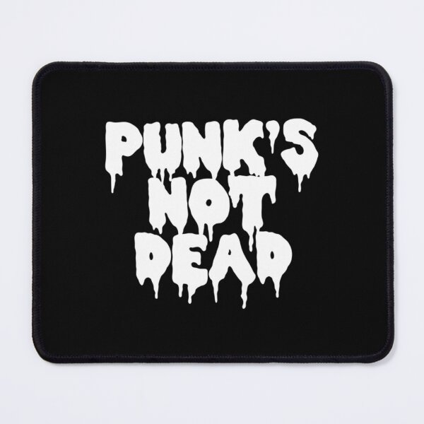 Item preview, Punks Not Dead Stencil Horror Font Racerback Tank Top designed and sold by Mumbleshawkins.