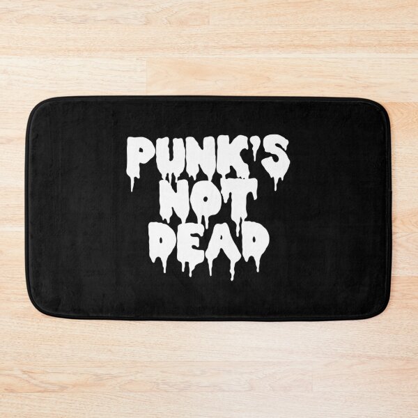 Item preview, Punks Not Dead Stencil Horror Font Racerback Tank Top designed and sold by Mumbleshawkins.