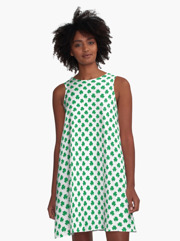 clover green dress
