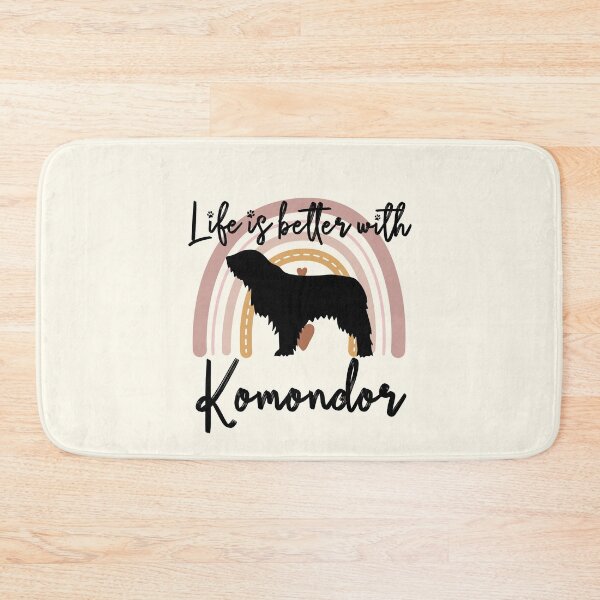 Item preview, Komondor Dog Rainbow Aesthetic Boho designed and sold by rafaeltto.