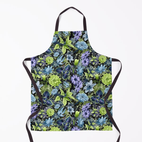 Item preview, Floral Pattern Honeydew Lilac & Sky Blue designed and sold by cesartorresart.