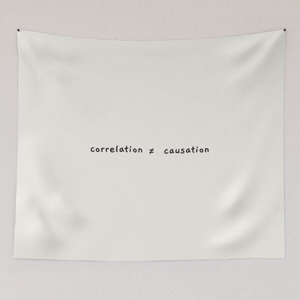 Item preview, correlation does not equal causation designed and sold by AprilCreations.