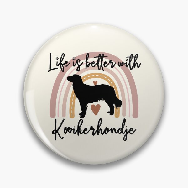 Item preview, Kooikerhondje Dog Rainbow Aesthetic Boho designed and sold by rafaeltto.