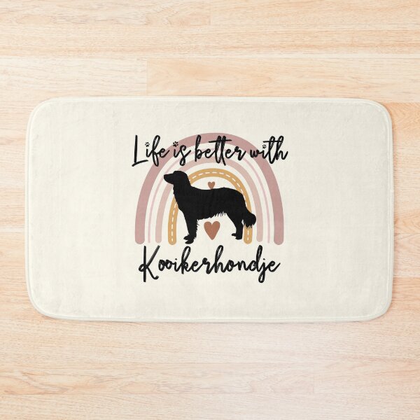 Item preview, Kooikerhondje Dog Rainbow Aesthetic Boho designed and sold by rafaeltto.