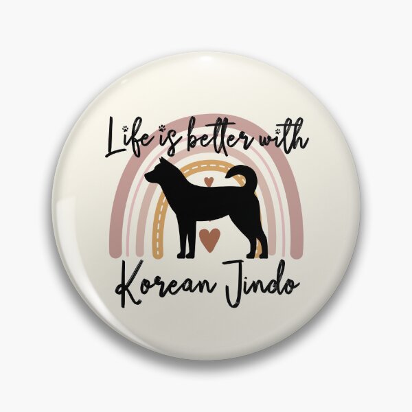 Item preview, Korean Jindo Dog Rainbow Aesthetic Boho designed and sold by rafaeltto.