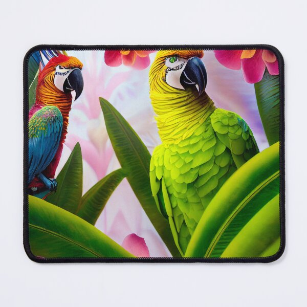 Item preview, Vibrant parrots, vivid colors designed and sold by AmazinfArt.
