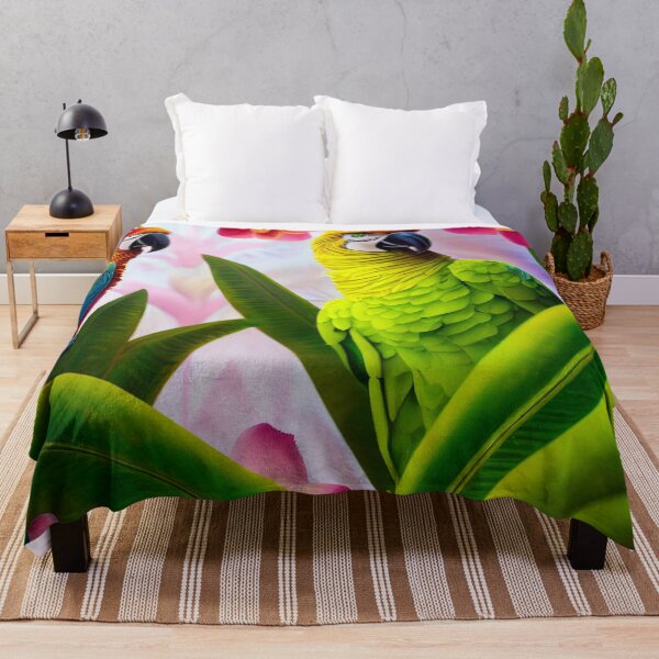 Item preview, Vibrant parrots, vivid colors designed and sold by AmazinfArt.