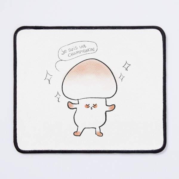 Item preview, French little mushroom designed and sold by Relatablecuties.
