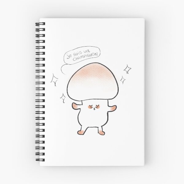 Item preview, French little mushroom designed and sold by Relatablecuties.