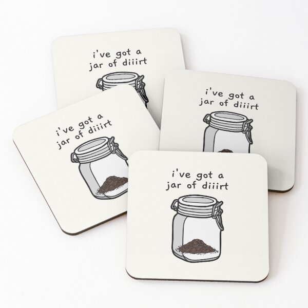 Item preview, i've got a jar of diiirt designed and sold by AprilCreations.