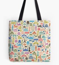 Icons of Travel Tote Bag
