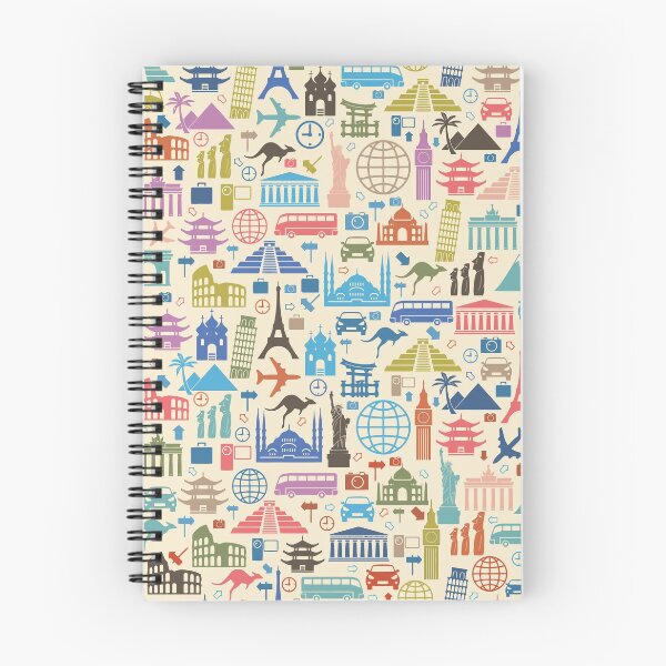 Item preview, Icons of Travel designed and sold by Pink Pineapple Works.