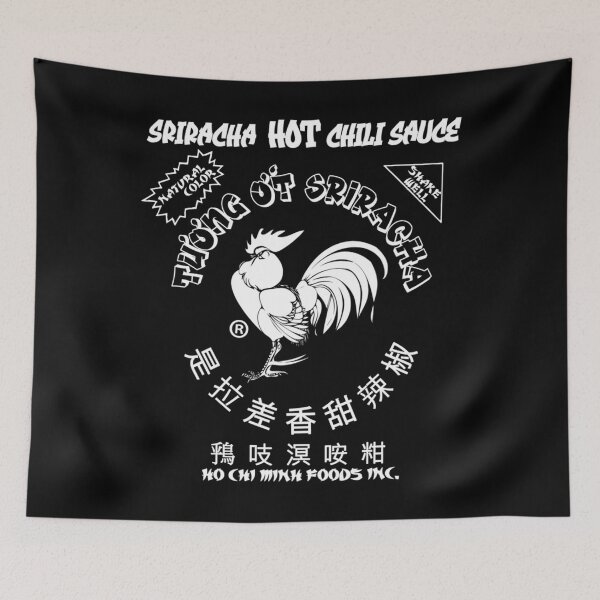 Item preview, Sriracha Spicy Rooster Hot Chili Sauce Classic  designed and sold by EdwardRichard21.