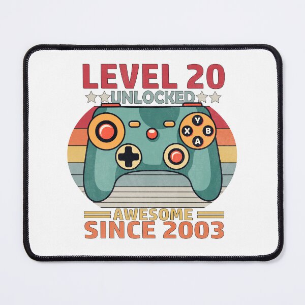 Item preview, Level 20 unlocked, awesome since 2003 designed and sold by YaassDesign.