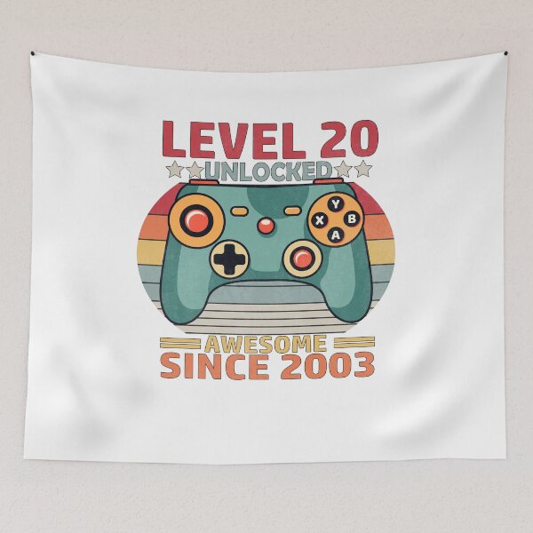 Item preview, Level 20 unlocked, awesome since 2003 designed and sold by YaassDesign.
