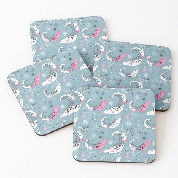Item preview, Narwhal Love designed and sold by Pink Pineapple Works.
