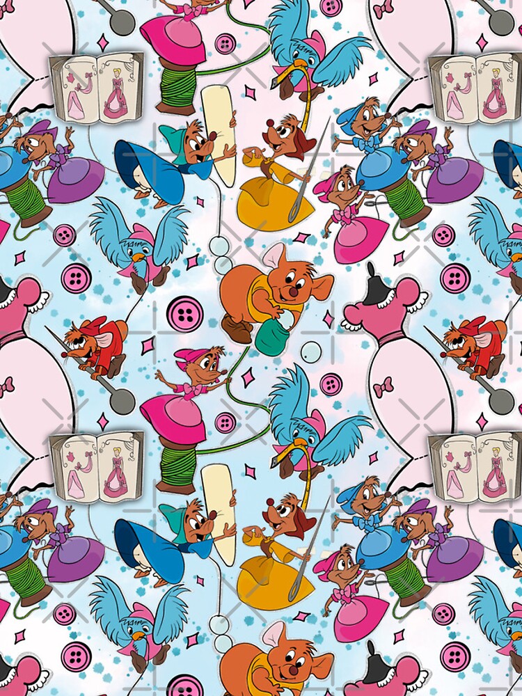 Jaq, Gus, & Sewing Friends iPhone Case
