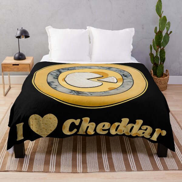 Item preview, I Love Cheddar - Cheese Patterns for T-shirts, mugs and other accessories designed and sold by Ridiculam Toga.