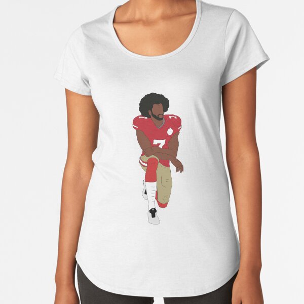 Colin Kaepernick Kneeling Premium Scoop T-Shirt