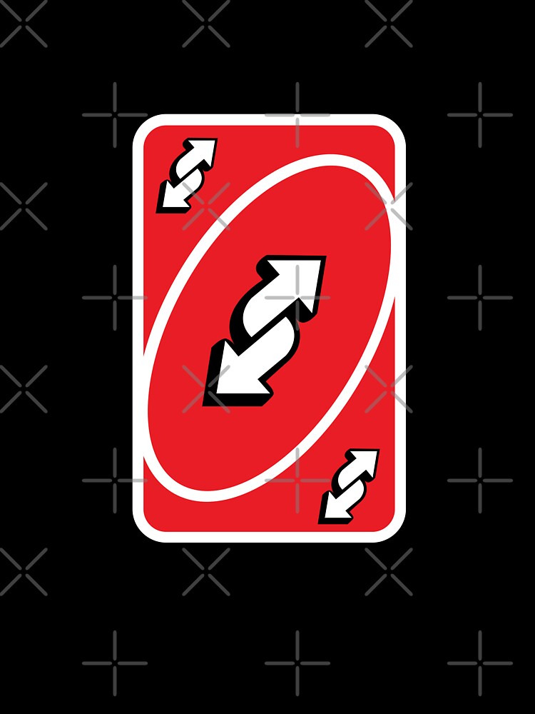 Red Uno Reverse Card PNG Picture