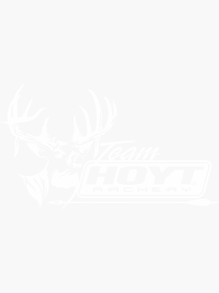 "HOYT ARCHERY LOGO CROSSBOW ARROW BOW" Sticker for Sale by
