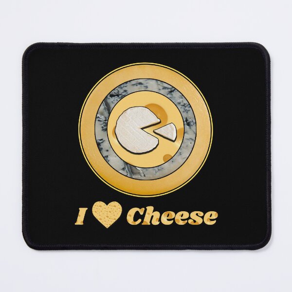 Item preview, I Love Cheese - Cheese Patterns for T-shirts, mugs and other accessories designed and sold by Ridiculam Toga.