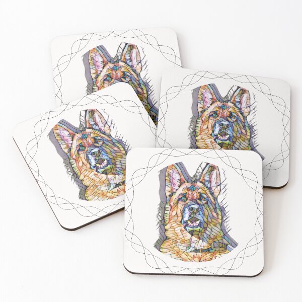 Item preview, German shepherd  designed and sold by Silver Lining Gift Co..