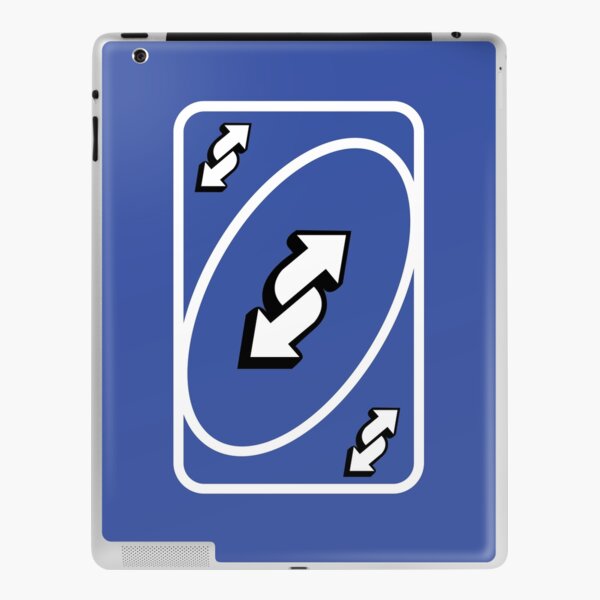 UNO Reverse card - Blue Greeting Card for Sale by crossesdesign