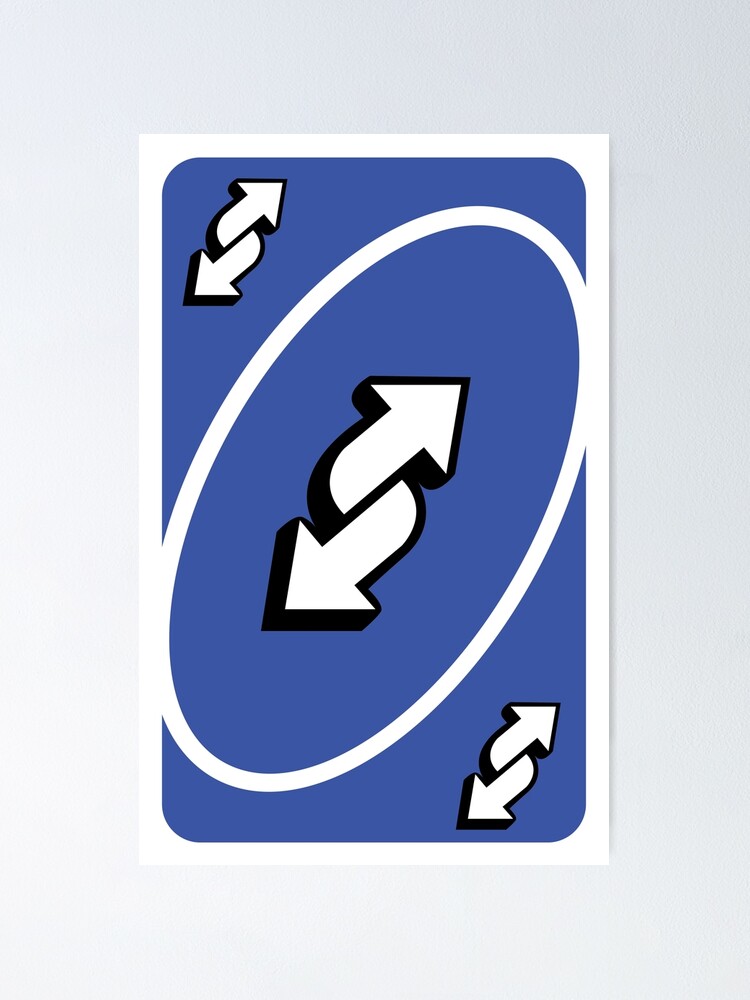 Reverse Uno Card 