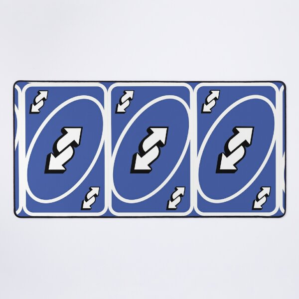 UNO Reverse card - Blue Greeting Card for Sale by crossesdesign