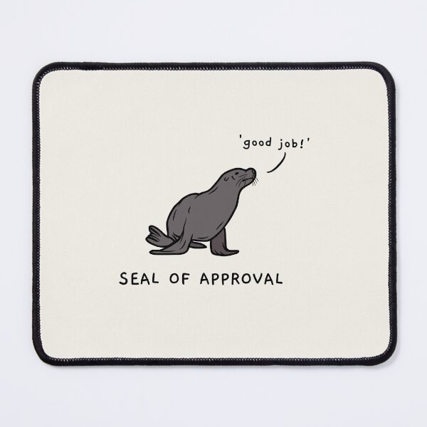 Item preview, Seal of Approval designed and sold by AprilCreations.