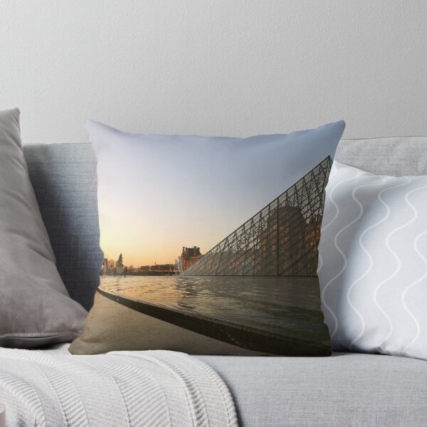 Item preview, Paris the Louvre Pyramid sunset designed and sold by graceloves.