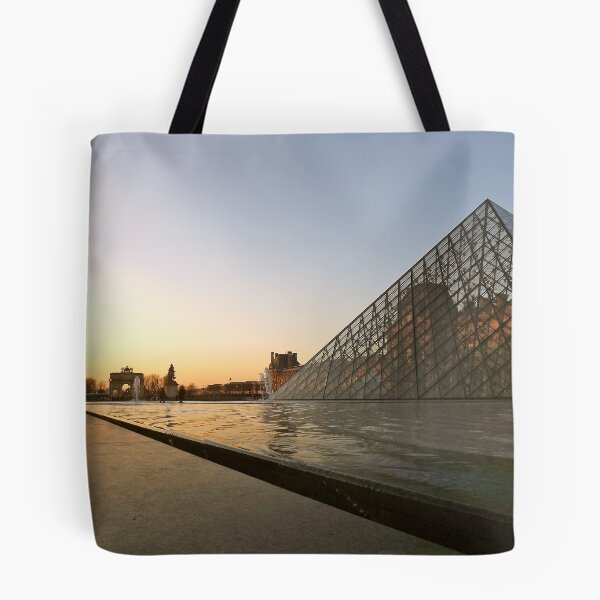 Item preview, Paris the Louvre Pyramid sunset designed and sold by graceloves.