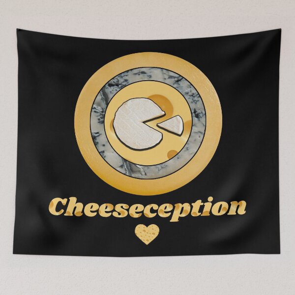Item preview, Cheeseception - Cheese Patterns for T-shirts, mugs and other accessories designed and sold by Ridiculam Toga.