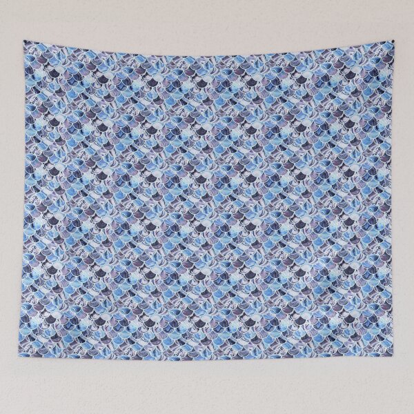 Item preview, Blue scales designed and sold by Klavdiya Krinichnaya.