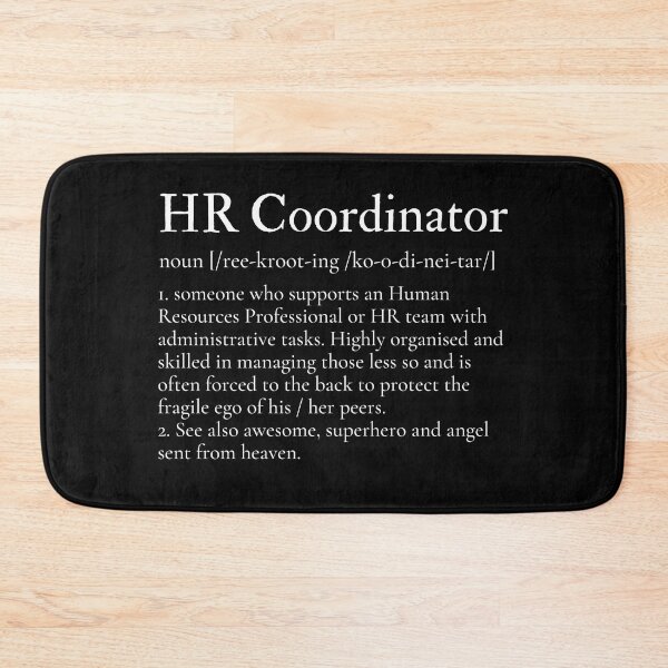 Item preview, HR Coordinator Human Resources Assistant designed and sold by Click-Like.