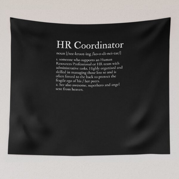 Item preview, HR Coordinator Human Resources Assistant designed and sold by Click-Like.
