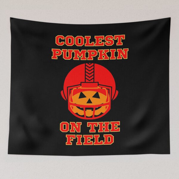 Item preview, Coolest Pumpkin on the Field designed and sold by LiToDesignCo.