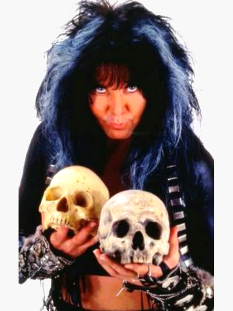 “BLACKIE’ LAWLESS’” Sticker for Sale by NAJILDUDAK | Redbubble